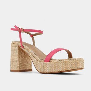 ShuShop Gretchen Coral Block Heels
